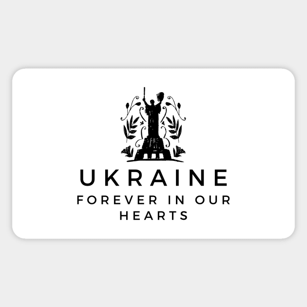 Ukraine Forever in Our Hearts Sticker by DoggoLove